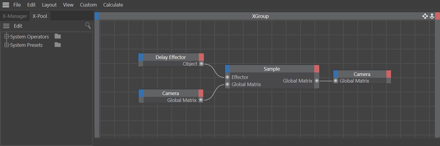 Delay Effector Xpresso