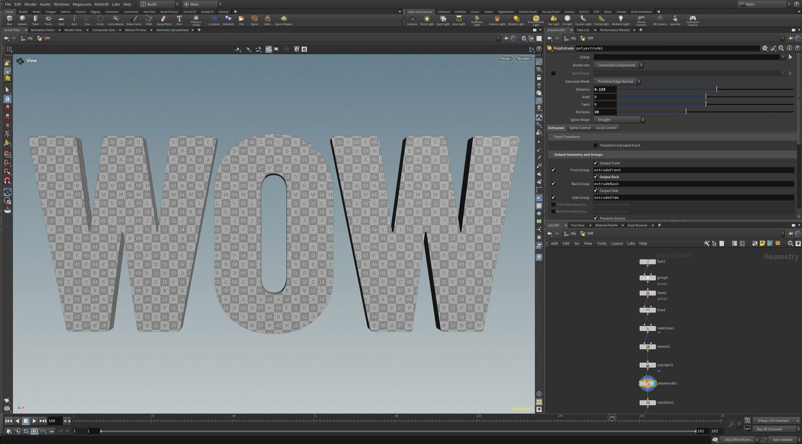 learn. Houdini Mograph Techniques : Looping Vellum • helloluxx